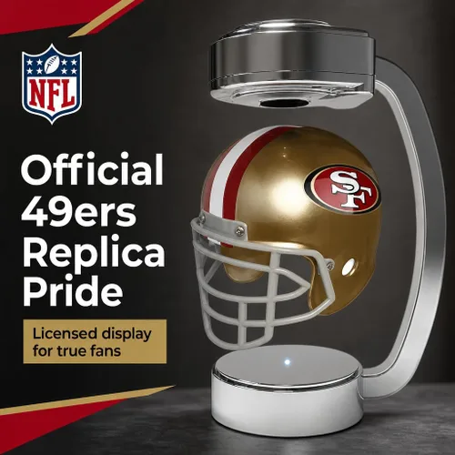 Vista 7 de Mini casco Hover con licencia oficial de la NFL