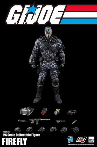 Vista 2 de Threezero x Hasbro G.I. Joe: Firefly Figura de acción a escala 1:6