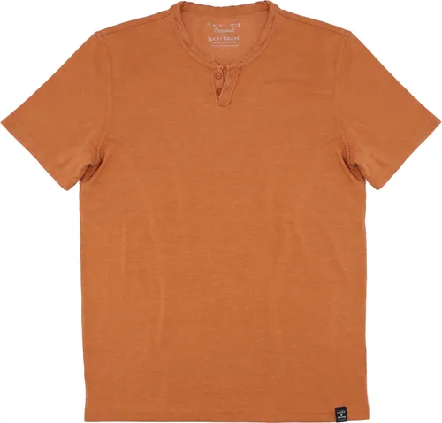 Vista 39 de Lucky Brand Venice Burnout - Camiseta de cuello con muesca y dos botones para hombre