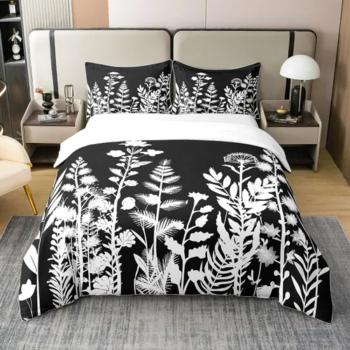 Vista 12 de jejeloiu Funda de edredón de camuflaje 100% algodón, tamaño individual, ropa de cama de camuflaje, juego de funda de edredón de algodón