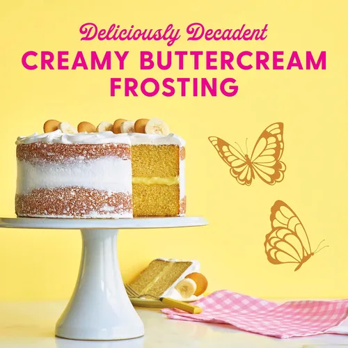 Vista 2 de Duncan Hines Dolly Parton's Favorite Creamy Buttercream - Glaseado para tartas, 16 onzas