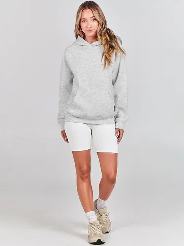 Vista 103 de ANRABESS - Sudaderas con capucha para mujer, sobre talla, de vellón de manga larga, modelo de 2024, para otoño