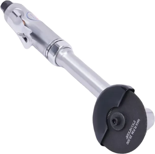 Vista 9 de Amoladora angular neumática, herramienta de corte neumática de 18000RPM 90PSI, máquina de corte de 3 "/75 mm con mango largo para pulido, corte