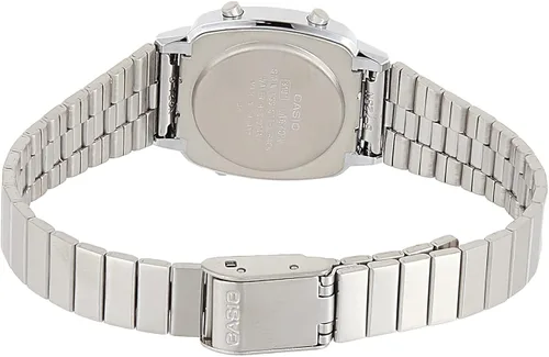 Vista 2 de Casio LA-670WA-4 - Reloj digital para mujer con pulsera de metal