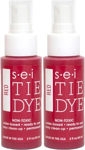 Vista 39 de S.E.I. Botella de Spray de Tie Dye del 4 de Julio: 2oz. Spray de Tinte para Tela No Tóxico, Tinte Permanente para Ropa DIY, Un Paso, Suministros