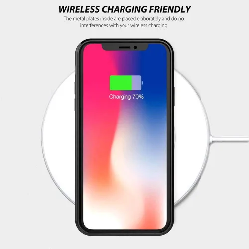 Vista 7 de DJSOK Funda compatible con iPhone XR, diseño con patrón de parachoques trasero, esquinas reforzadas antiarañazos, caver de TPU suave, fundas
