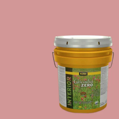 Vista 7 de Rodda Paint CASCADIA ZERO - Pintura satinada e imprimación para interiores en uno, 1 galón, Lady Flower Flor de señora