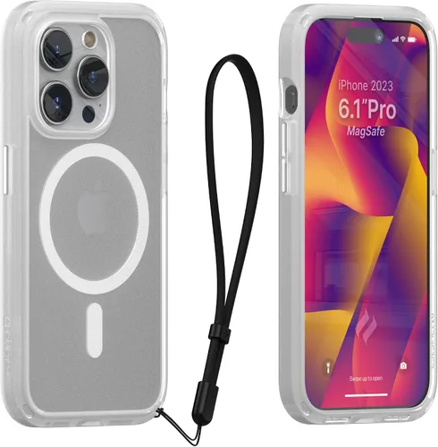 Vista 10 de Catalyst Influence - Funda para iPhone 15 Pro, protección de grado militar para iPhone 15 Pro con Magsafe, funda compatible con carga inalámbrica
