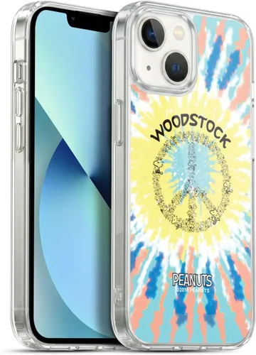 Vista 135 de Head Case Designs Funda de gel suave con licencia oficial de Peanuts Freak Flag Fly Woodstock 50th compatible con Apple iPhone 7 Plus/iPhone 8 Plus