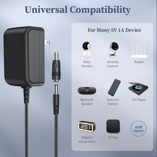 Vista 4 de 20V 30W Max AC DC adaptador de fuente de alimentación con 10 conectores
