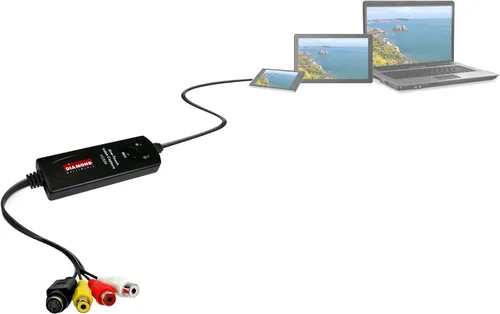 Vista 7 de Diamond Multimedia VC500 VHS a convertidor digital, dispositivo de captura de video USB para VHS, VCR, DVD, Hi8, mini reproductores DV, videocámara