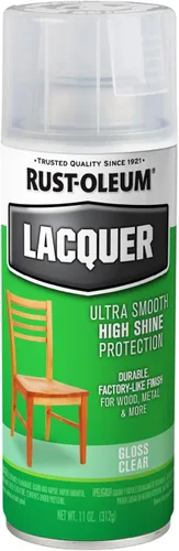 Vista 11 de Rust-Oleum laca en aerosol, 11 onzas