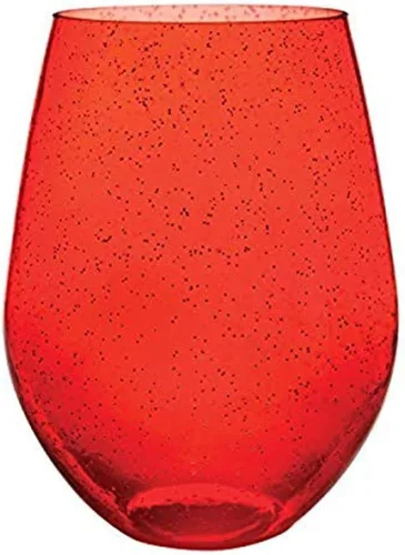 Vista 8 de Slant Collections Creative Brands - Vaso de vino sin tallo jumbo, 30 onzas, felicitaciones