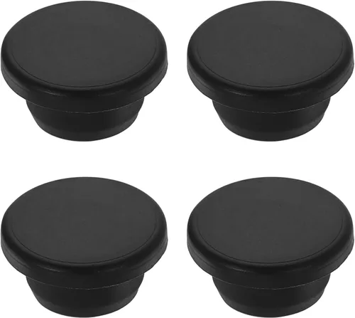 Vista 84 de MECCANIXITY - Tapones de silicona en forma de T (26mm, 1 pulgada de diámetro), color negro