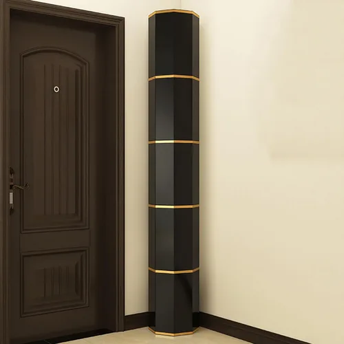 Vista 10 de Armario organizador de zapatos para entrada, armario grande para zapatos, rotación de 360 grados, moderno, almacenamiento de zapatos, cilindro