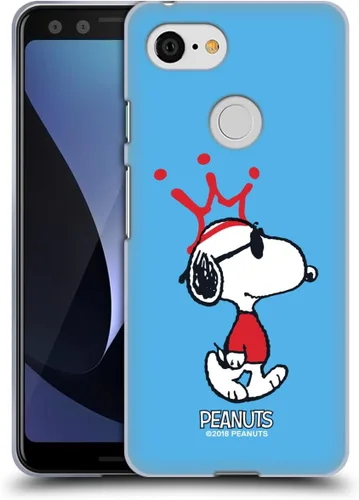 Vista 167 de Head Case Designs Officially Licensed Peanuts Flying Ace The Many Faces of Snoopy Gel Case [Military Grade Protection] Compatible with Google Pixel 3