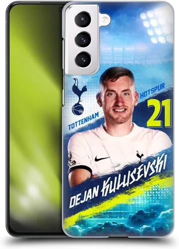 Vista 10 de Head Case Designs Tottenham Hotspur F.C. Cristian Romero 2023/24 First Team - Carcasa rígida compatible con Samsung Galaxy S21 5G