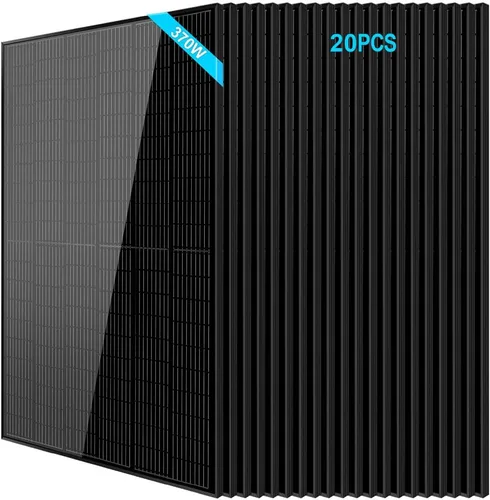 Vista 9 de SUNGOLDPOWER 8 piezas de paneles solares monocristalinos de 370 W, celda solar de grado A, impermeable IP68, panel solar de alta eficiencia