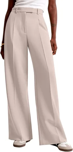 Vista 15 de NIMIN Pantalones de trabajo de pierna ancha para mujer, pantalones