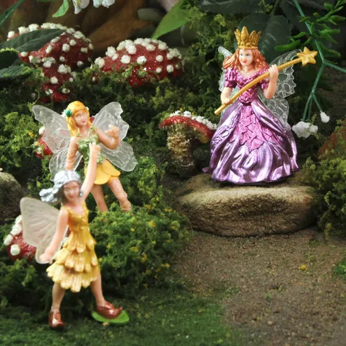 Vista 5 de Safari Ltd Figuritas de Hada de Fantasía TOOB, incluye 6 hadas aladas