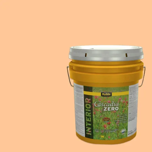 Vista 151 de Rodda Paint CASCADIA ZERO - Pintura plana e imprimación para interiores en uno, cuarto de galón, crema de ballet