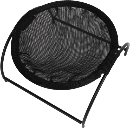 Vista 9 de Cat Hammock, Elevated Design Sturdy Iron Frames Breathable Mesh Fabric Elevated Cat Bed, Dog Hammock Bed with Easy Assembly and Cleaning for Cats