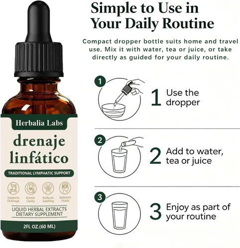 Vista 6 de Herbalia Drenaje Linfatico-2 fl oz