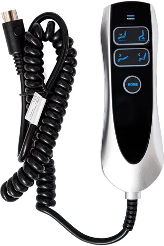 Vista 7 de Teléfono de control remoto de 5 botones y 7 pines para silla elevadora reclinable eléctrico Puerto USB, retroiluminación, reemplazo