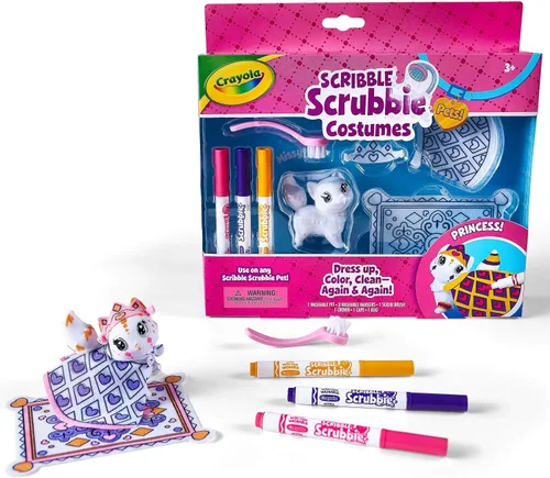 Vista 14 de Crayola Scribble Scrubbie Cloud Playset, juguete para niños, para regalo, edades: 3, 4, 5, 6