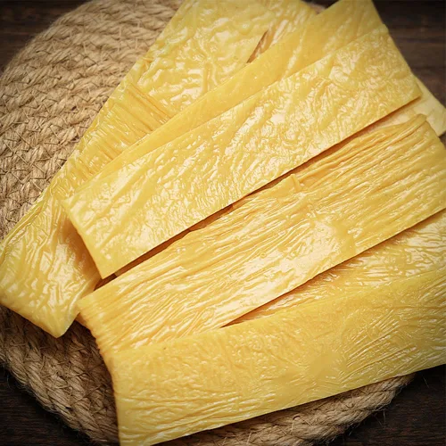 Vista 5 de SIJIYUNLI -Piel de tofu 120g/4.23oz Soja seca, entusiasta vegetariano, adecuado para ensalada fría o olla caliente, ingredientes de barra picante