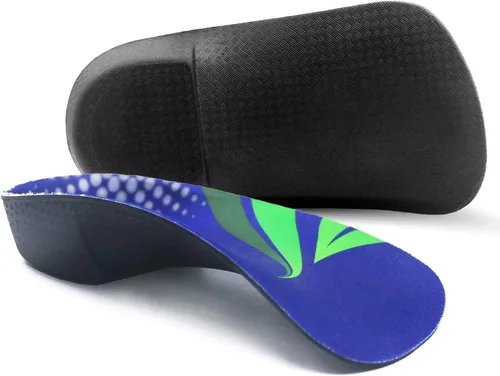 Vista 7 de RooRuns FitFeet - Plantillas ortopédicas de 3/4 de longitud, plantillas de pie de soporte de arco alto para sobrepronación, fascitis plantar, pies