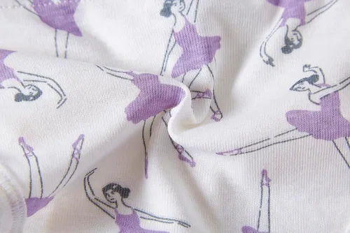 Vista 3 de KikizYe Bragas de algodón suave para niñas pequeñas y grandes, ropa interior surtida