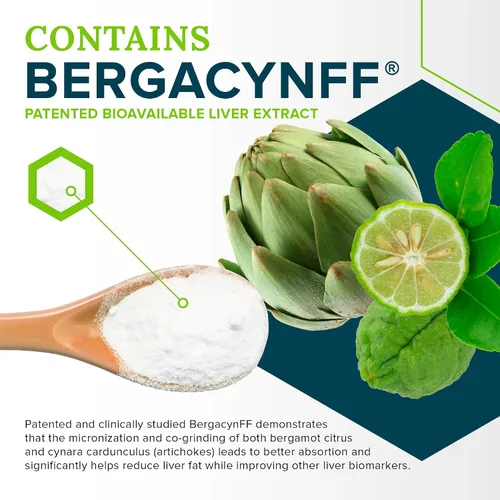 Vista 3 de Zen Nutrients The Everyday Liver Vitamin - Limpieza del hígado desintoxicante y reparación con Bergacyn FF, cardo de leche orgánico, raíz de diente