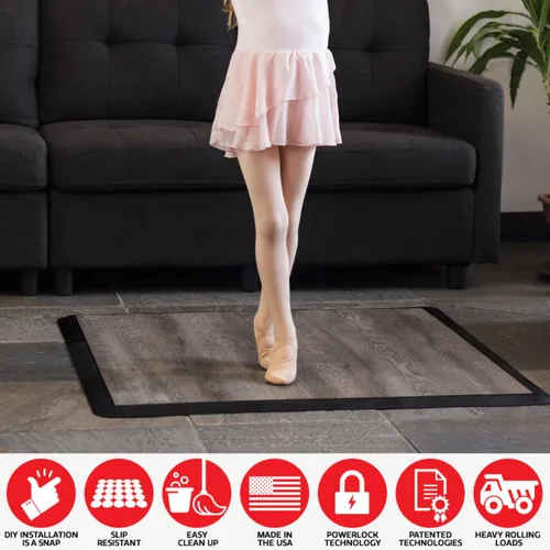 Vista 6 de SnapLock - Borde femenino para piso de garaje, paquete de 11, se adapta a Negro