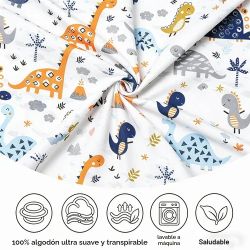 Vista 6 de Paquete de 2 fundas de almohada para niños pequeños, 100% algodón de 14 x 19 pulgadas, se adapta a almohadas de ropa de cama de niños pequeños de 14