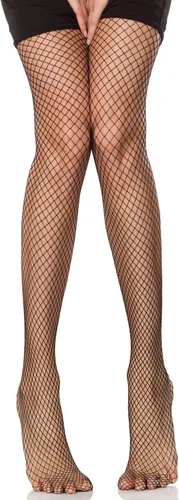 Vista 3 de SATINIOR 4 piezas de mallas de red de Halloween mallas de telaraña góticas calaveras medias de red para mujer