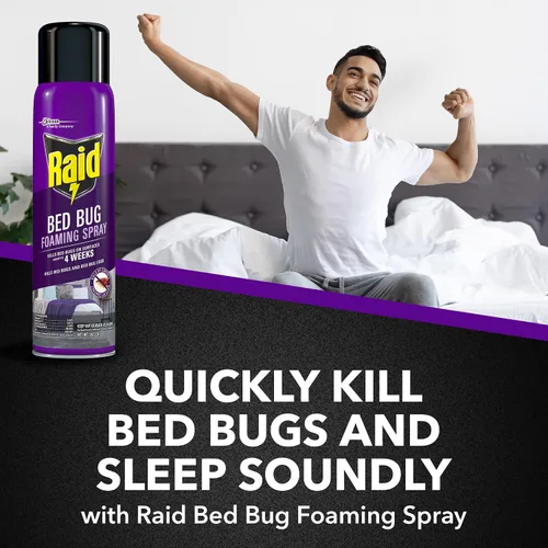 Vista 7 de Raid Bed Bug Killer - Espray espumoso, insecticida para interiores