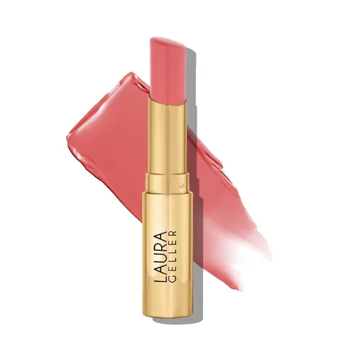 Vista 23 de LAURA GELLER NEW YORK Jelly Balm Bálsamo labial tintado hidratante - Kiss-n-Tell - Vitamina E hidratante - Acabado semibrillante