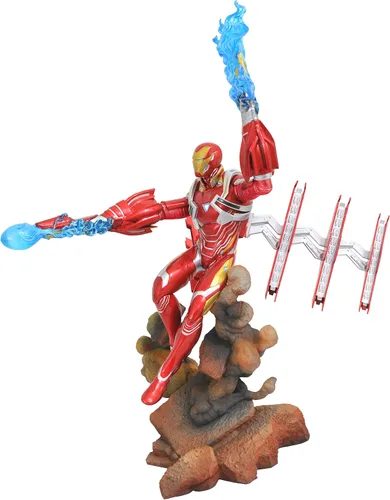 Vista 2 de DIAMOND SELECT TOYS Marvel Gallery: Avengers Infinity War: Iron Man Mk50 - Figura de diorama de PVC