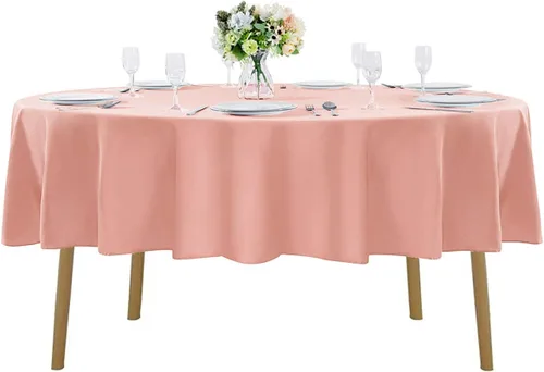 Vista 99 de Mantel rectangular de tela de poliéster lavable de 60 x 120 pulgadas, para decoración de bodas, fiestas, comedores, banquetes