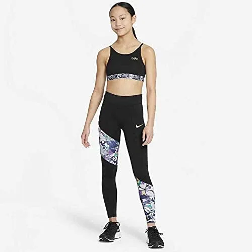 Vista 6 de Nike Girl's Dri-FIT One Tights Energy (Little KidsBig Kids)