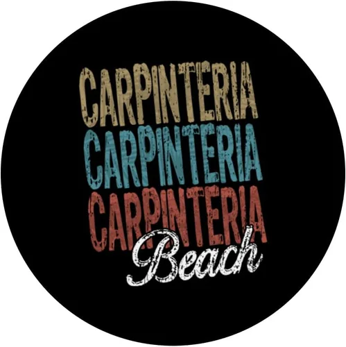 Vista 3 de CARPINTERIA BEACH Beach Three Tone Palm PopSockets Swappable PopGrip