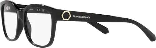 Vista 3 de AX ARMANI EXCHANGE Women's Ax3098f Low Bridge Fit Rectangular Prescription Eyewear Frames