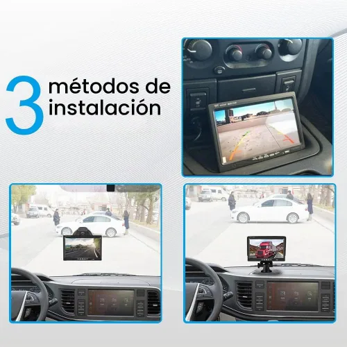 Vista 5 de Hikity 7" monitor de cámara de reserva del vehículo sólo pantalla