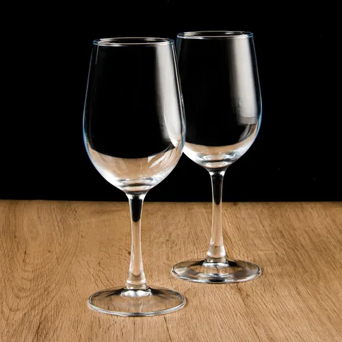 Vista 6 de YANGNAY Copas de vino (juego de 8, 11.5 onzas), copa de vino tinto o blanco multiusos con tallo, duradera, apta para lavavajillas