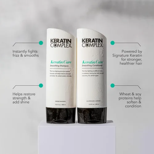 Vista 5 de Keratin Complex - Champú suavizante Keratin Care - 33.8 fl oz