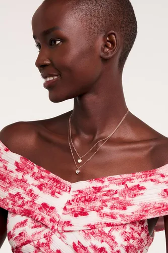 Vista 8 de Ted Baker London Hannela - Collar con colgante de corazón de cristal para mujer