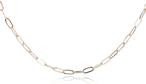 Vista 20 de JOE FOREMAN Cadena de latón de 39.4 in con oro de 14 quilates para collar y joyería, 39 pulgadas