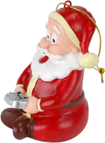 Vista 3 de Tree Buddees Adorno navideño para videojuegos de Papá Noel para jugadores