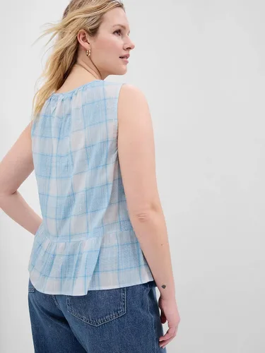 Vista 2 de GAP Camisa Peplum para mujer